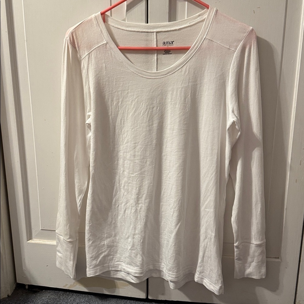 NWOT Ivory Long Sleeve Tee